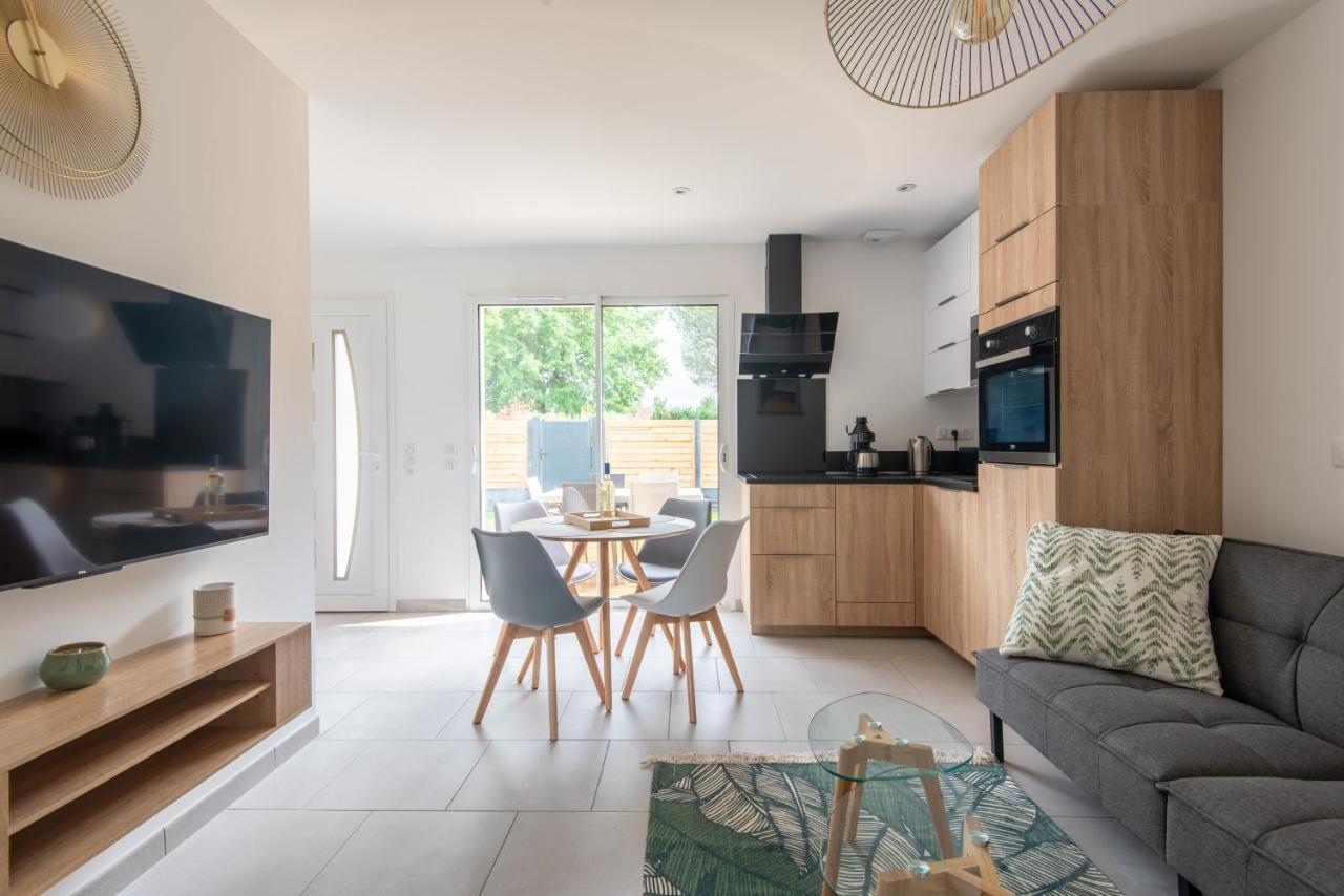 Maison Avec Jacuzzi Biscarrosse Luaran gambar